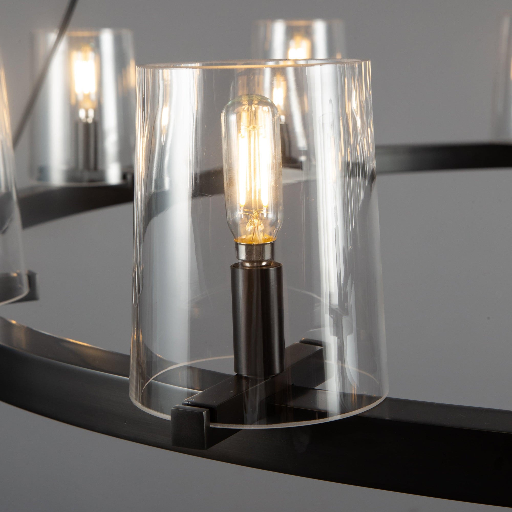 WOMO Hurricane Candle Ring Chandelier - Pauillac