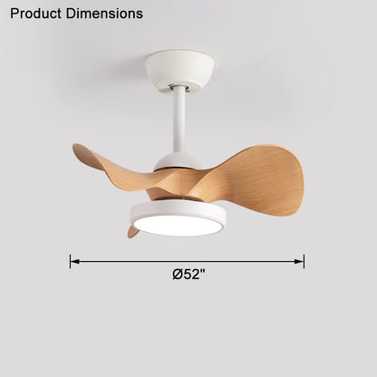 WOMO Small Ceiling Fan Lamp-WM5093