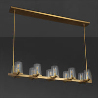 WOMO Hurricane Candle Linear Chandelier - Pauillac