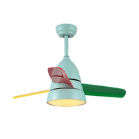 WOMO 3 Blade Tapered Ceiling Fan Lamp-WM5099