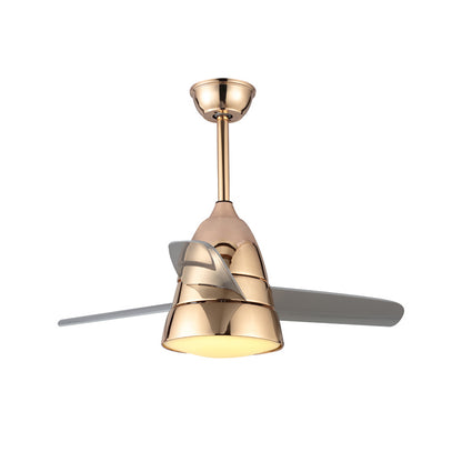 WOMO 3 Blade Tapered Ceiling Fan Lamp-WM5099