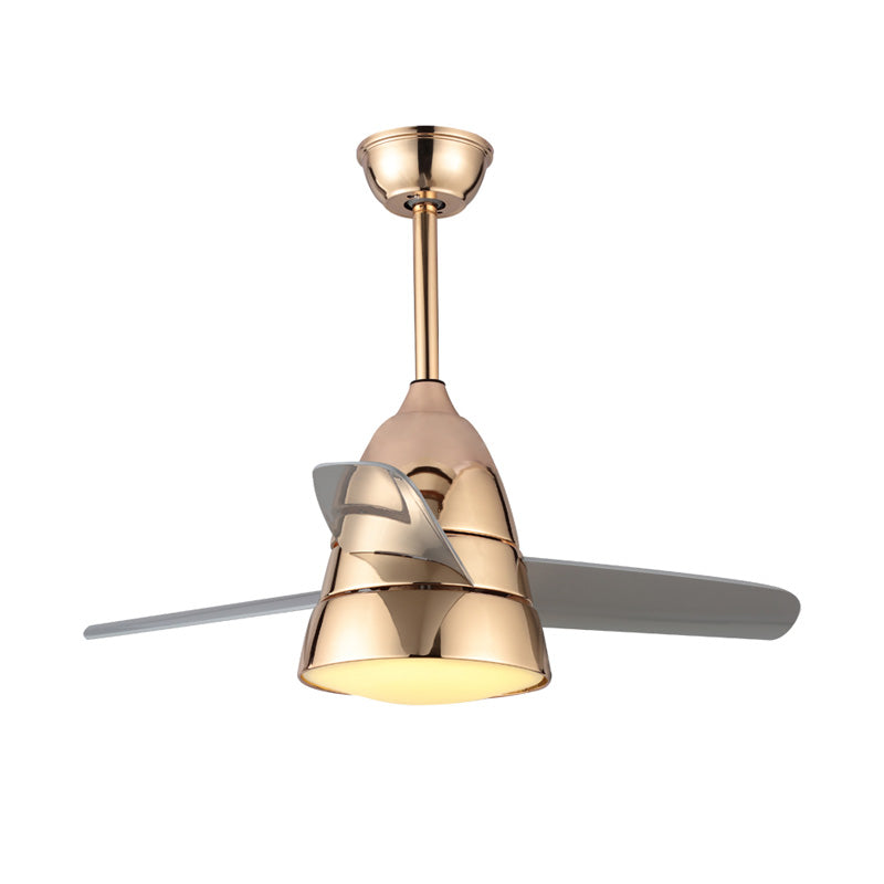 WOMO 3 Blade Tapered Ceiling Fan Lamp-WM5099