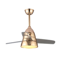 WOMO 3 Blade Tapered Ceiling Fan Lamp-WM5099