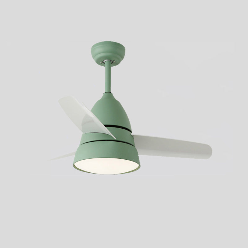 WOMO 3 Blade Tapered Ceiling Fan Lamp-WM5099