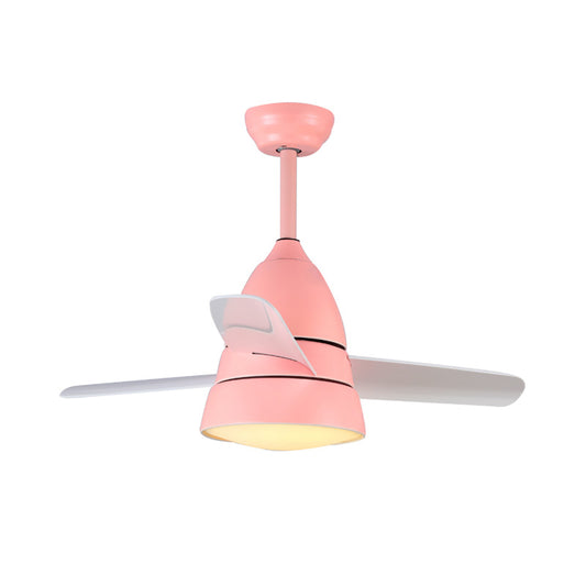 WOMO 3 Blade Tapered Ceiling Fan Lamp-WM5099