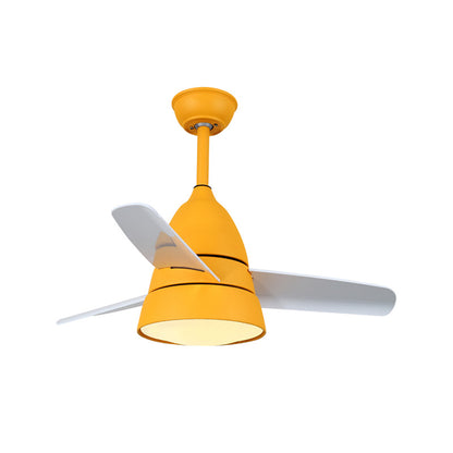 WOMO 3 Blade Tapered Ceiling Fan Lamp-WM5099