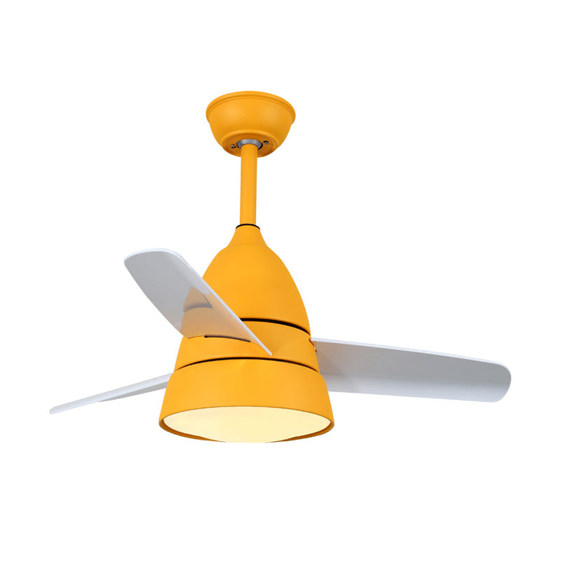 WOMO 3 Blade Tapered Ceiling Fan Lamp-WM5099