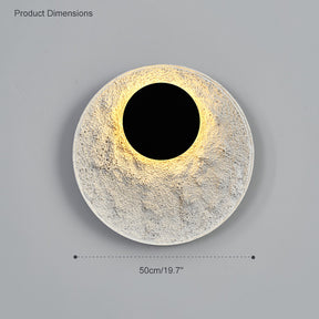 WOMO Eclipse Round Disc Wall Sconce-WM6034