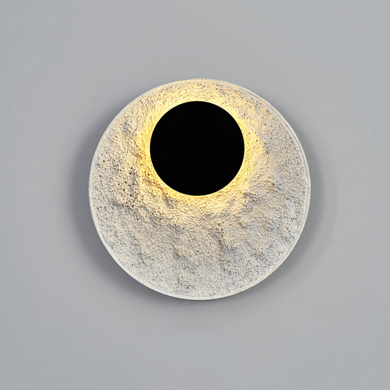 WOMO Eclipse Round Disc Wall Sconce-WM6034