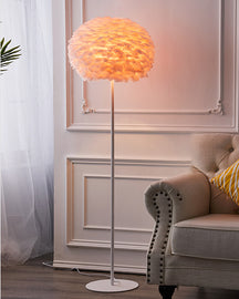 WOMO Feather Tripod Floor Lamp-WM7053