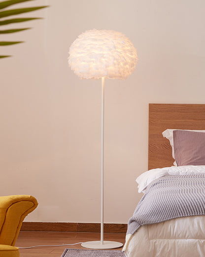 WOMO Feather Tripod Floor Lamp-WM7053