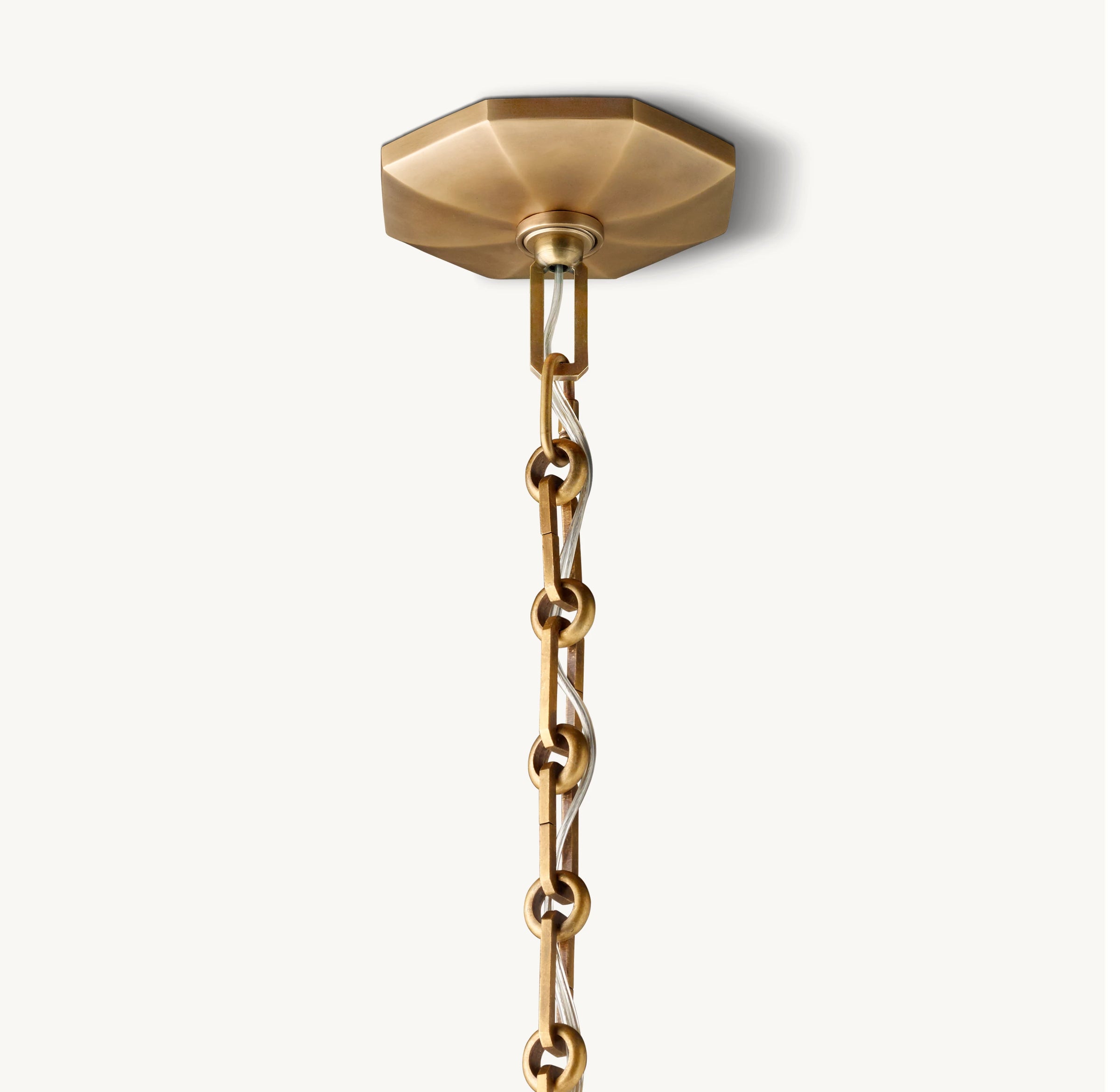 WOMO Crystal Prism Round Chandelier - Bonnington