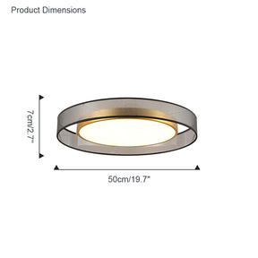 WOMO Fabric Round Ceiling Light-WM1033