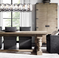 WOMO Crystal Rectangular Chandelier – Harlow