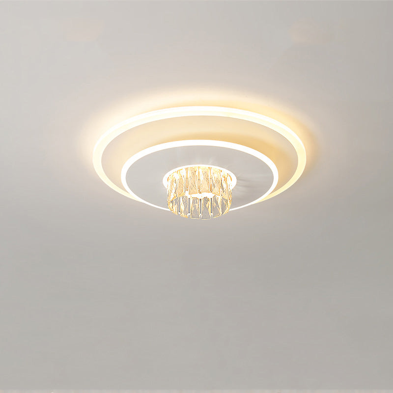 WOMO Low Profile Crystal Ceiling Light-WM1092