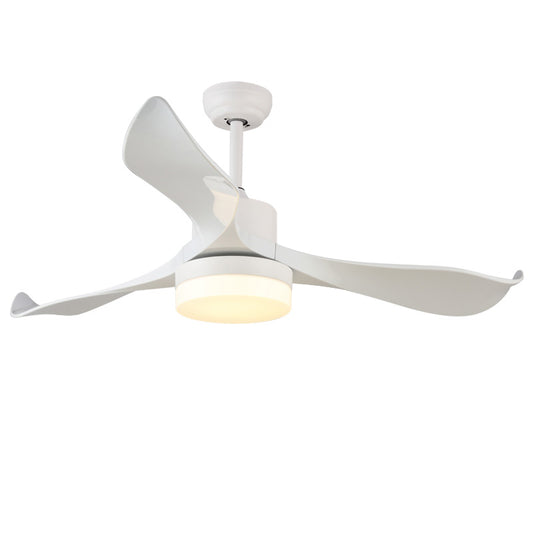 WOMO 3 Blade White Ceiling Fan Lamp-WM5100