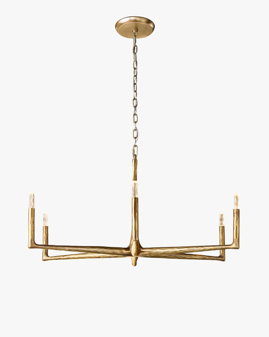 WOMO Forged Candlestick Chandelier - Thaddeus