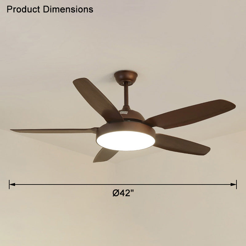 WOMO 5 Blade Ceiling Fan Lamp-WM5101