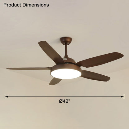 WOMO 5 Blade Ceiling Fan Lamp-WM5101