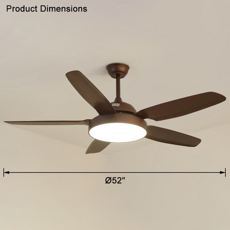 WOMO 5 Blade Ceiling Fan Lamp-WM5101