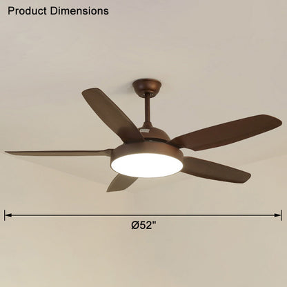 WOMO 5 Blade Ceiling Fan Lamp-WM5101