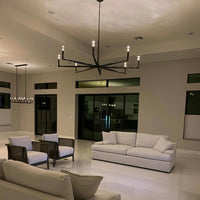 WOMO Forged Candlestick Chandelier - Thaddeus