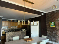 WOMO Forged Candlestick Linear Chandelier - Thaddeus