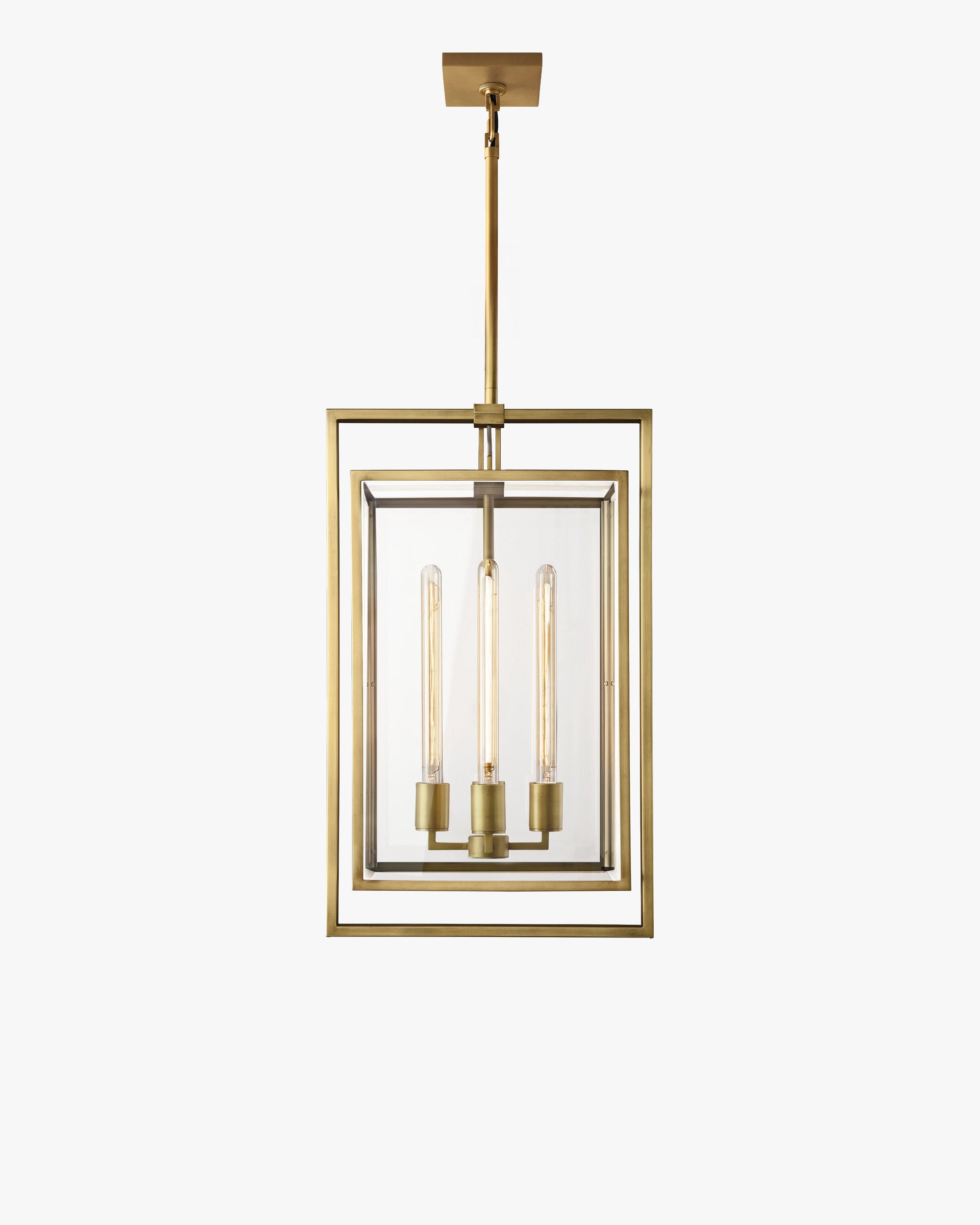 WOMO Glass Lantern Pendant Light - Beckman