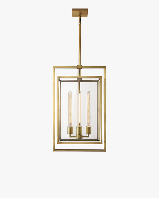 WOMO Glass Lantern Pendant Light - Beckman
