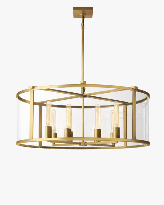 WOMO Glass Drum Chandelier - Beckman