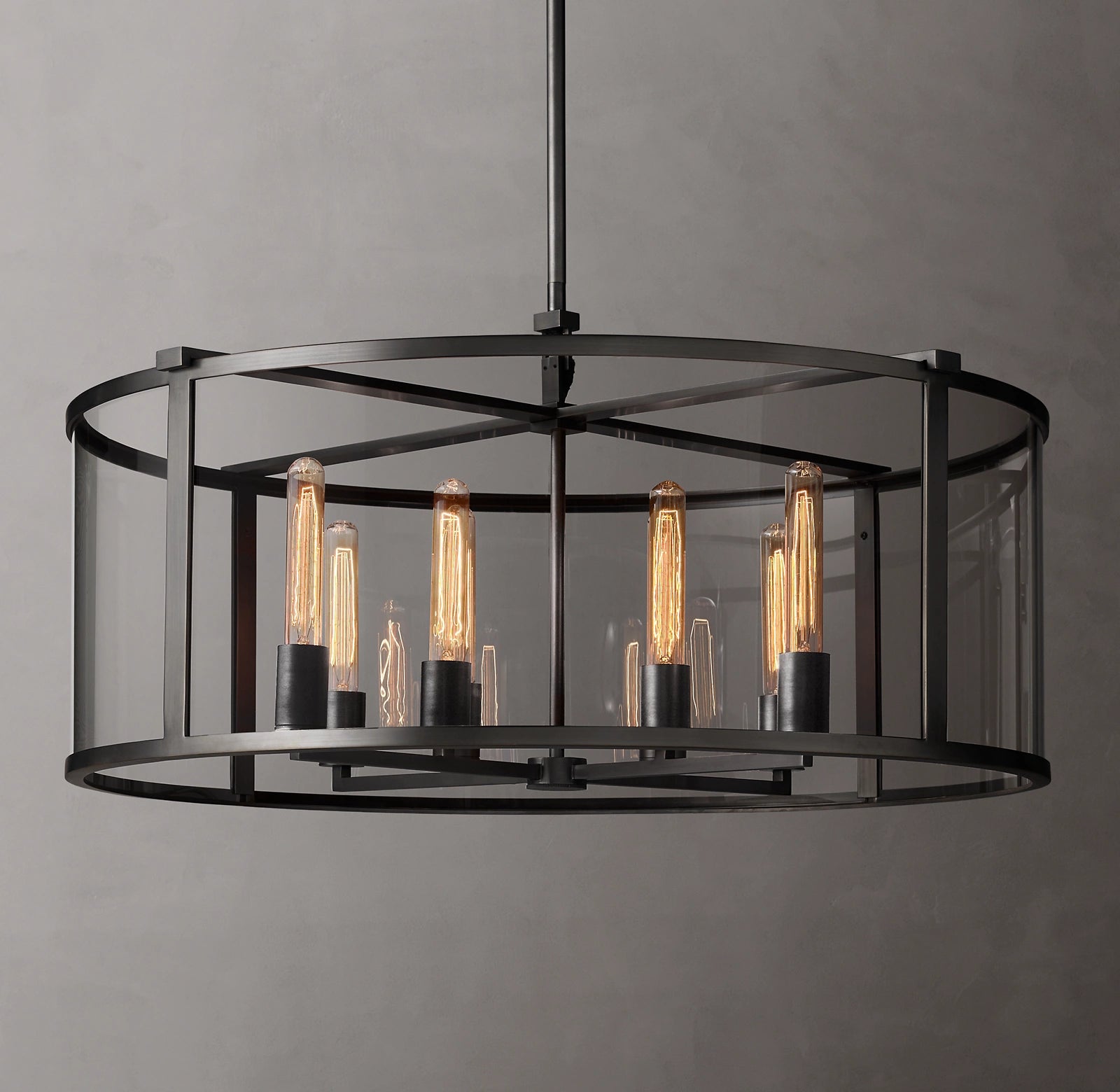 WOMO Glass Drum Chandelier - Beckman