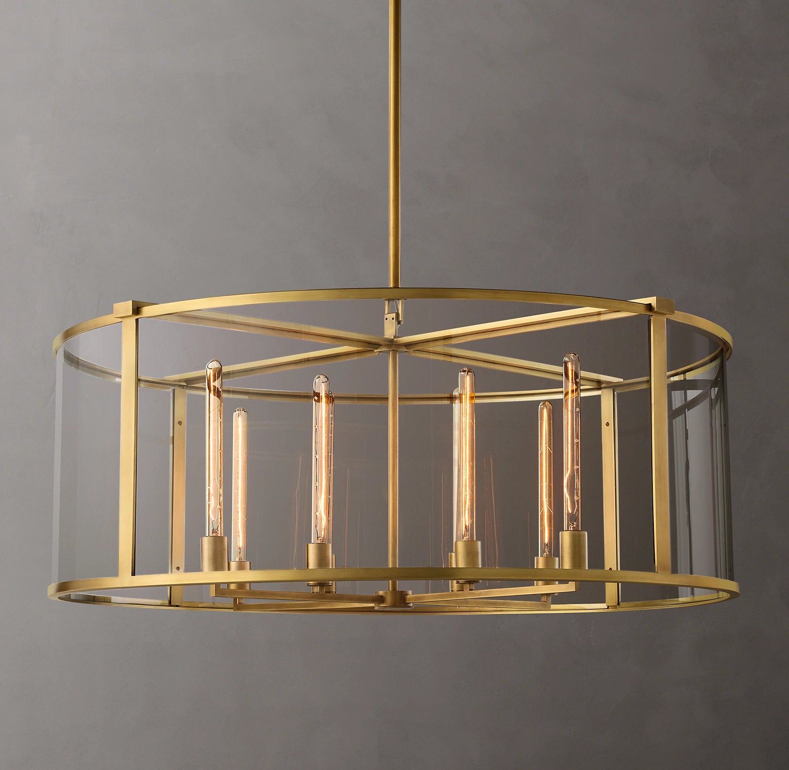 WOMO Glass Drum Chandelier - Beckman
