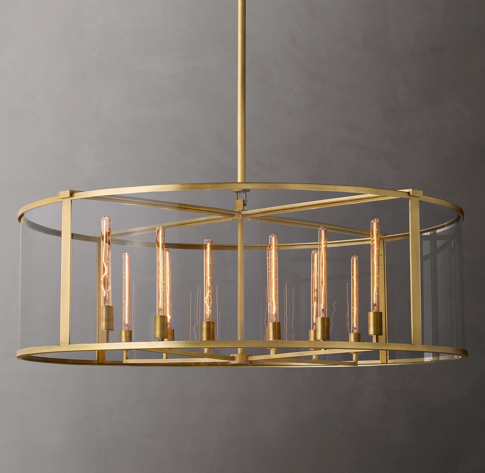 WOMO Glass Drum Chandelier - Beckman