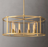 WOMO Glass Drum Chandelier - Beckman