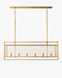WOMO Glass Rectangular Chandelier - Beckman