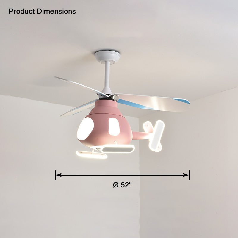 WOMO Airplane Ceiling Fan Lamp-WM5105