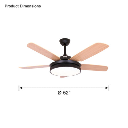 WOMO 5 Blade Ceiling Fan Lamp-WM5106