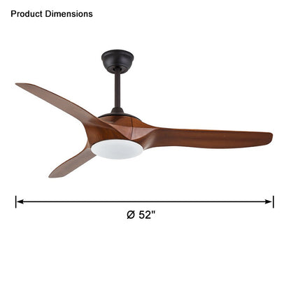 WOMO 52 Large Ceiling Fan Lamp-WM5107