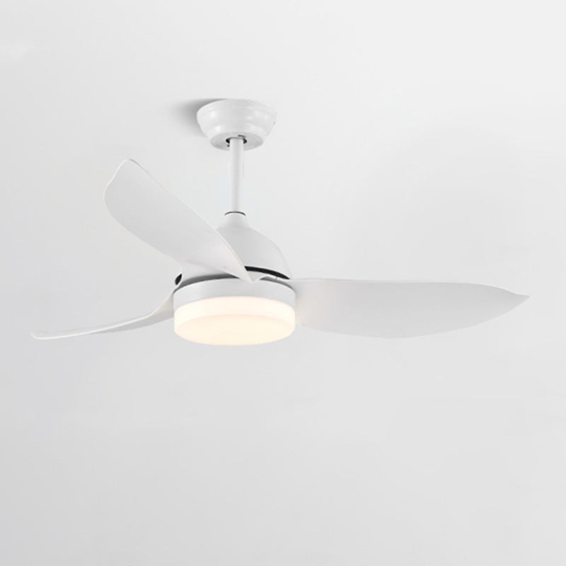 WOMO White Modern Ceiling Fan Lamp-WM5109