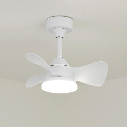 WOMO Small White Ceiling Fan Lamp-WM5110