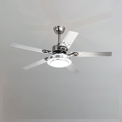 WOMO Slimline Stainless Steel Ceiling Fan Lamp-WM5112