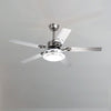 WOMO Slimline Stainless Steel Ceiling Fan Lamp-WM5112 thumbnail