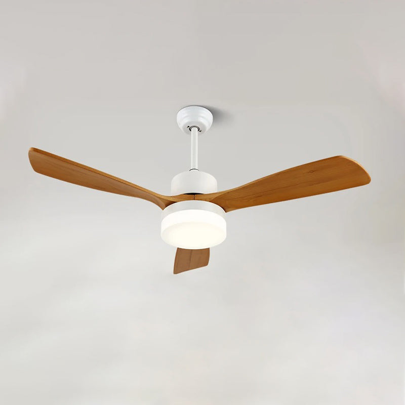 WOMO Mid Century Modern Ceiling Fan Lamp-WM5118