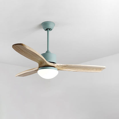 WOMO Mid Century Modern Ceiling Fan Lamp-WM5119