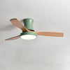 WOMO 3 Wood Blade Hugger Ceiling Fan Lamp-WM5120 thumbnail