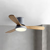 WOMO 3 Wood Blade Hugger Ceiling Fan Lamp-WM5120 thumbnail