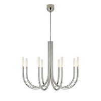 WOMO Candlestick Swoop Arm Chandelier - Rousseau