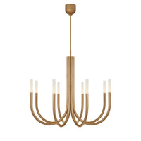WOMO Candlestick Swoop Arm Chandelier - Rousseau