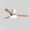WOMO 3 Wood Blade Hugger Ceiling Fan Lamp-WM5120 thumbnail