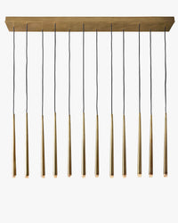 WOMO Pin Linear Chandelier - Aquitaine